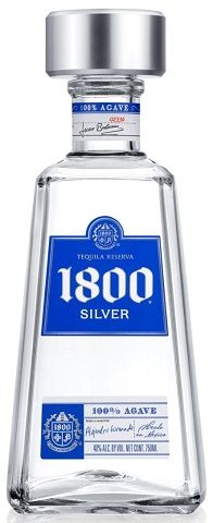 1800 silver tequila 750 ml single bottle Okotoks Liquor delivery