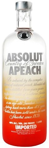 absolut apeach 750 ml single bottle Okotoks Liquor delivery