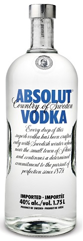 absolut vodka 1.75 l single bottle Okotoks Liquor delivery