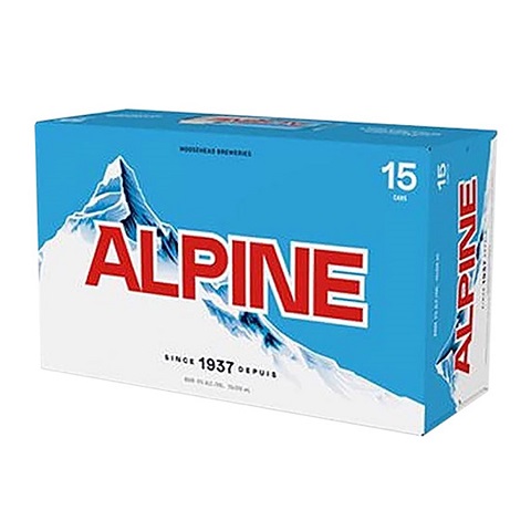 alpine lager 355 ml - 15 cans Okotoks Liquor delivery