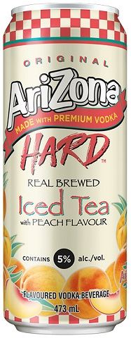 arizona hard peach iced tea 473 ml single can Okotoks Liquor delivery