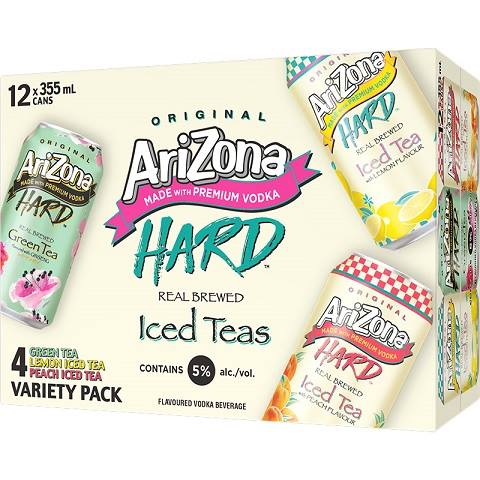 arizona iced teas mixer 355 ml - 12 cans Okotoks Liquor delivery