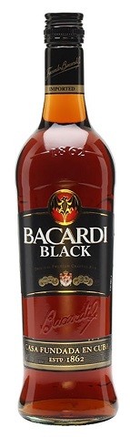 bacardi black 750 ml single bottle Okotoks Liquor delivery
