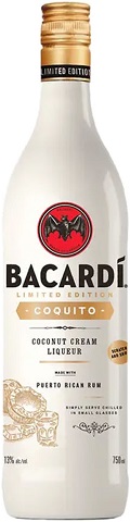 bacardi coquito coconut cream liqueur 750 ml single bottle Okotoks Liquor delivery