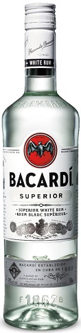 bacardi superior white rum 750 ml single bottle Okotoks Liquor delivery