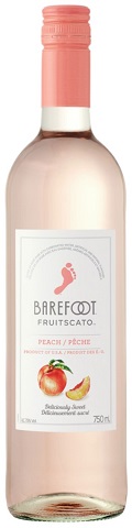 barefoot fruitscato peach moscato 750 ml single bottle Okotoks Liquor delivery