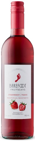 barefoot fruitscato strawberry moscato 750 ml single bottle Okotoks Liquor delivery