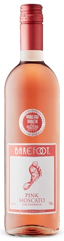 barefoot pink moscato 750 ml single bottle Okotoks Liquor delivery