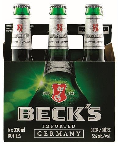 beck's lager 330 ml - 6 bottles Okotoks Liquor delivery