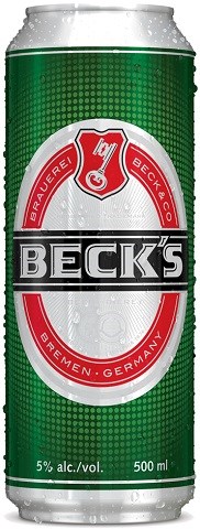 beck's lager 500 ml single can Okotoks Liquor delivery