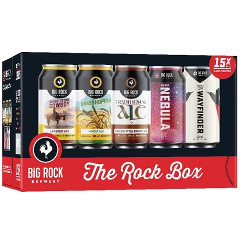 big rock variety pack 2023 355 ml - 15 cans Okotoks Liquor delivery