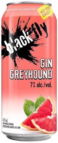 black fly gin greyhound 473 ml single can Okotoks Liquor delivery