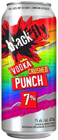 black fly vodka crushed punch 473 ml single can Okotoks Liquor delivery
