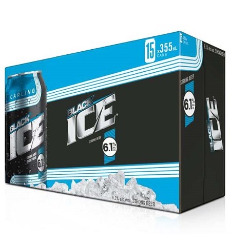 black ice 355 ml - 15 cans Okotoks Liquor delivery