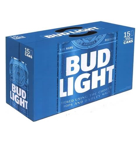 bud light 355 ml - 15 cans Okotoks Liquor delivery
