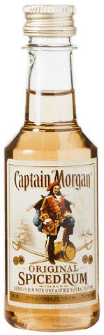 captain morgan spiced 50 ml single bottle Okotoks Liquor delivery