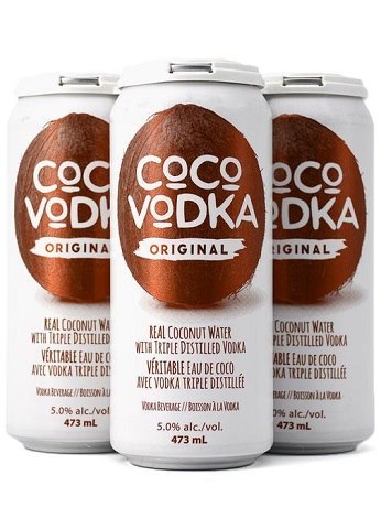 coco vodka original 473 ml - 4 cans Okotoks Liquor delivery