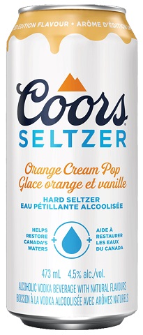 coors seltzer orange cream pop 355 ml 6 cans Okotoks Liquor delivery