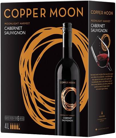 copper moon cabernet sauvignon 4 l box Okotoks Liquor delivery