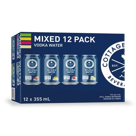 cottage springs vodka water mixed pack 355 ml - 12 cans Okotoks Liquor delivery