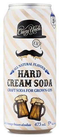 crazy uncle hard cream soda 473 ml single can Okotoks Liquor delivery