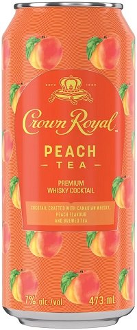 crown royal peach tea 473 ml single can Okotoks Liquor delivery
