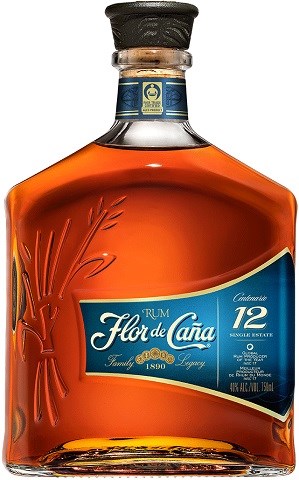 flor de cana centenario 12 year rum 750 ml single bottle Okotoks Liquor delivery