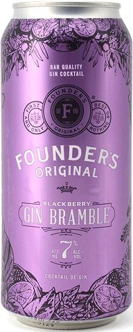 founder's original gin bramble 473 ml single can Okotoks Liquor delivery