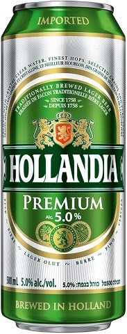 hollandia premium lager 500 ml single can Okotoks Liquor delivery