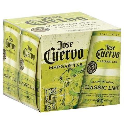 jose cuervo lime margarita 355 ml - 4 cans Okotoks Liquor delivery
