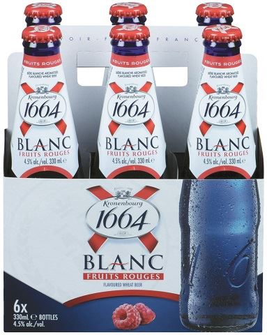 kronenbourg 1664 blanc fruit rouges 330 ml - 6 bottles Okotoks Liquor delivery