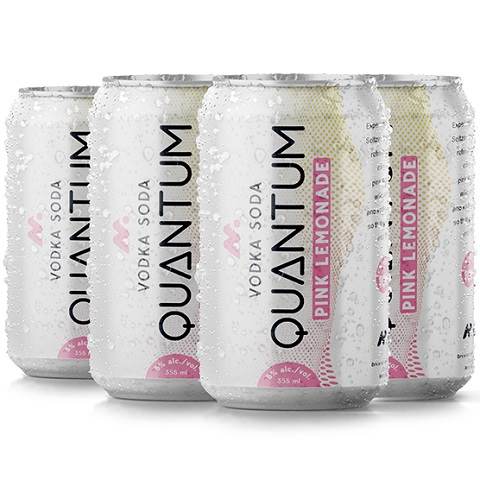 metas quantum pink lemonade 355 ml - 6 cans Okotoks Liquor delivery