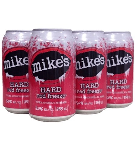 mike's hard red freeze 355 ml - 6 cans Okotoks Liquor delivery