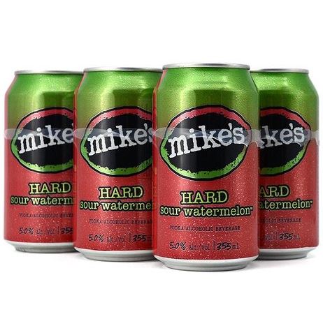 mike's hard sour watermelon 355 ml - 6 cans Okotoks Liquor delivery