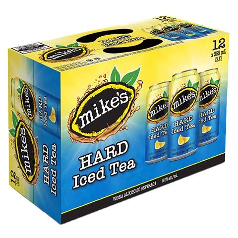 mike's lemon hard iced tea 355 ml -12 cans Okotoks Liquor delivery