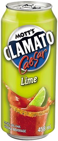 mott's clamato caesar lime 458 ml single can Okotoks Liquor delivery