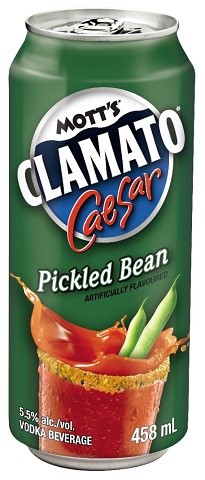 mott's clamato pickled bean 458 ml single can Okotoks Liquor delivery