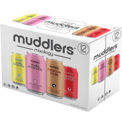 muddlers mixology mixer pack 355 ml - 12 cans Okotoks Liquor delivery