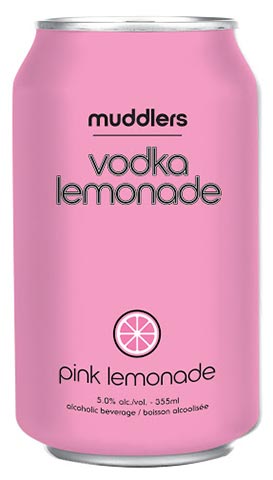muddlers pink lemonade 355 ml - 6 cans Okotoks Liquor delivery