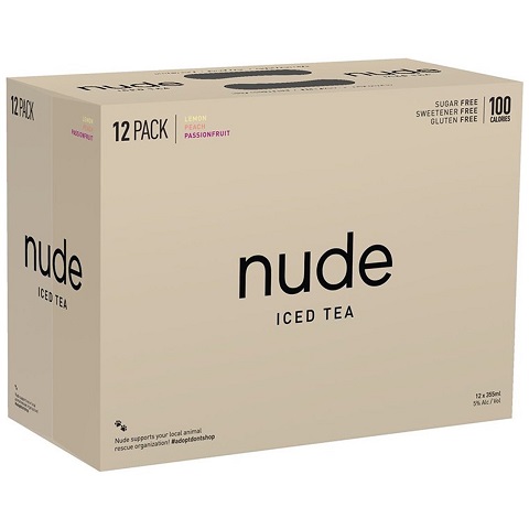 nude iced tea mixer 355 ml - 12 cans Okotoks Liquor delivery