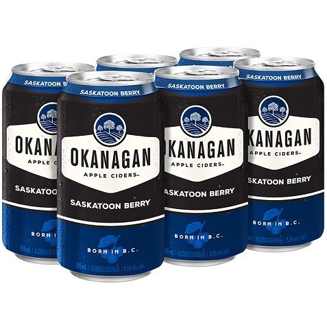 okanagan saskatoon berry 355 ml - 6 cans Okotoks Liquor delivery