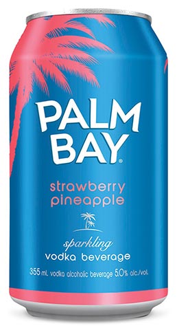 palm bay strawberry pineapple 355 ml - 6 cans Okotoks Liquor delivery