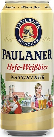 paulaner hefe weissbier 500 ml single can Okotoks Liquor delivery