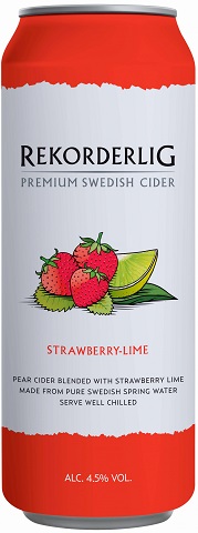 rekorderlig strawberry lime 473 ml single can Okotoks Liquor delivery
