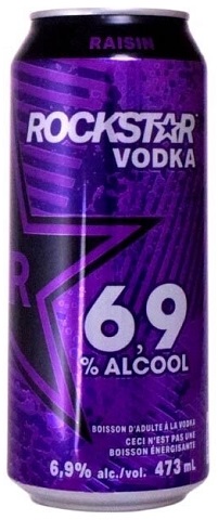 rockstar vodka grape 473 ml single can Okotoks Liquor delivery